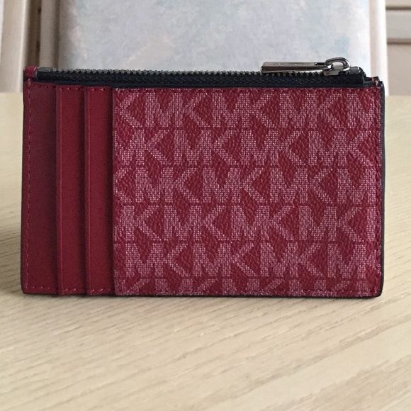 Michael Kors Cooper Cherry Slim Wallet - Picture 2 of 8